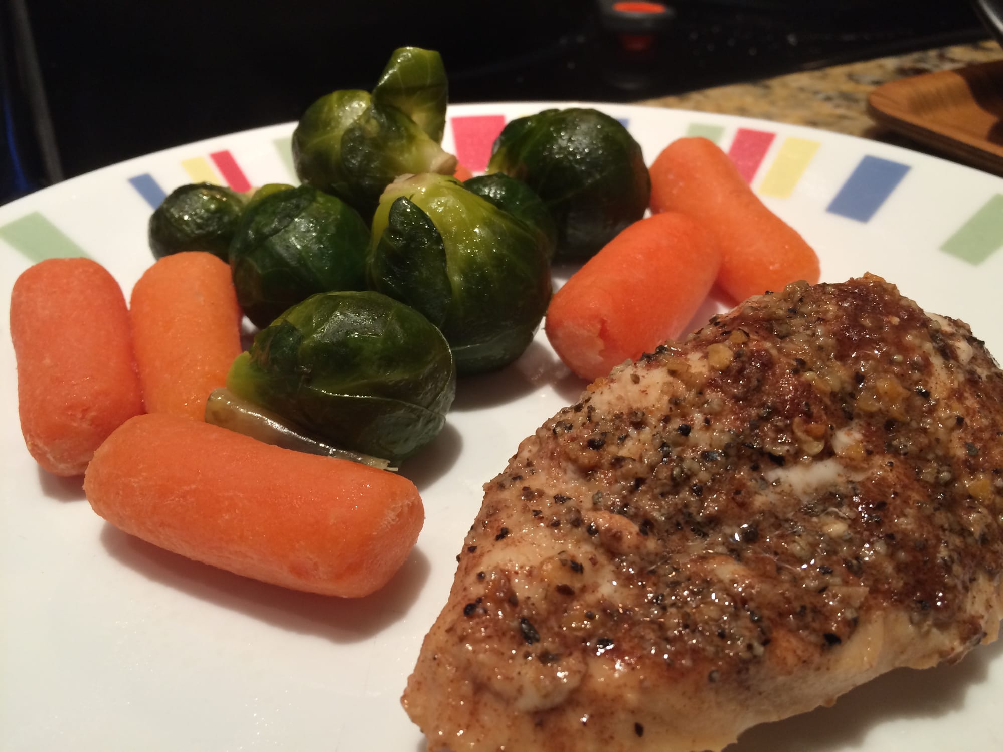 Spiced Apple Cider Chicken & Chun Mee Steamed Veggies